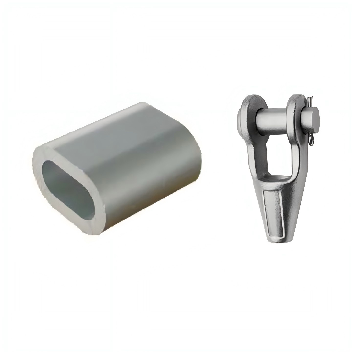 Aluminum sleeve steel sleeve&cable joint