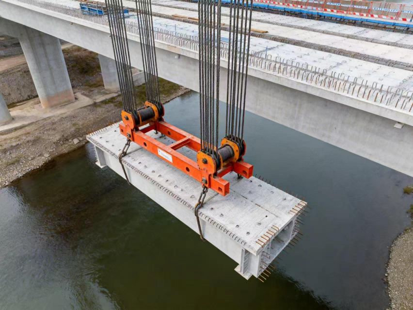 Bridge construction supporting facilities